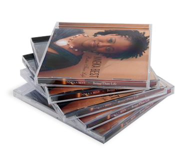 Buy 5 CDs in Jewel Cases; we’ll store them here and ship them to your customers